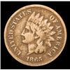 Image 2 : 1865 Indian Cent 1c Grades vf+