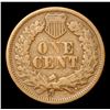 Image 3 : 1868 Indian Cent 1c Grades f+