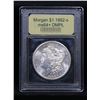 Image 4 : ***Auction Highlight*** 1882-s Morgan Dollar $1 Graded Choice Unc+ DMPL by USCG (fc)