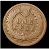 Image 3 : 1872 Indian Cent 1c Grades f, fine