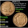 Image 1 : 1858 LL Flying Eagle Cent 1c Grades Select AU