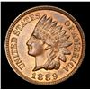 Image 2 : 1889 Indian Cent 1c Grades Choice+ Unc RB