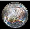 Image 3 : 1878-s Rainbow Toned Morgan Dollar $1 Grades Choice Unc
