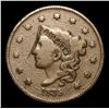 Image 2 : 1835 Coronet Head Large Cent 1c Grades vf+