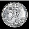 Image 2 : 1936-p Walking Liberty Half Dollar 50c Grades Choice AU/BU Slider