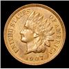 Image 2 : 1907 Indian Cent 1c Grades Select Unc BN