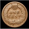 Image 3 : 1885 Indian Cent 1c Grades f, fine