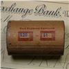 Image 4 : ***Auction Highlight*** Full Morgan/Peace silver dollar roll $20, 1886 & 1902 ends Mixed dates  (fc)