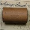 Image 7 : ***Auction Highlight*** Full Morgan/Peace silver dollar roll $20, 1886 & 1902 ends Mixed dates  (fc)