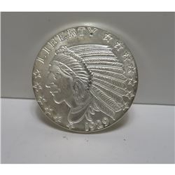 1 oz Silver Indian Head Design Round