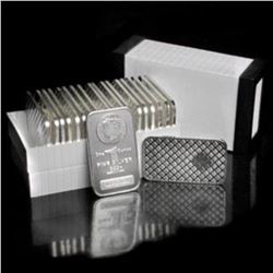 (20) Morgan Design Silver Bars 1 oz ea.