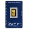 Image 1 : 1 Gram 24k Pam Suisse Ingot on Card