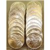 Image 1 : Lot of (20) UNC 1880's Morgans- all from 1880-89