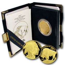 2007 W US Gold Buffalo Proof- Mint Case
