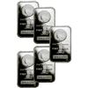 Image 1 : (5)  1 oz. Silver Bars - Morgan Design