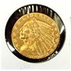 Image 1 : 1909 S $ 5 Gold Indian