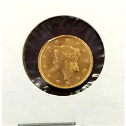 1853 Type I $ 1 Gold Liberty