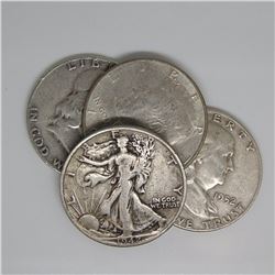 $2 Face Value Halves Mix - 90% Silver