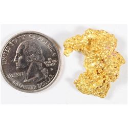 8.98 Gram Natural Alluvial Gold Nugget -