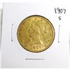 Image 1 : 1907 S $ 10 Gold Liberty