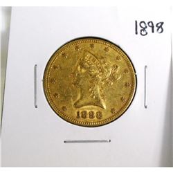 1898 $ 10 Gold Liberty