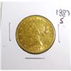 Image 1 : 1887 s $ 10 Gold Liberty