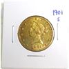 Image 1 : 1901 S $ 10 Gold Liberty