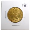 Image 1 : 1881 $ 10 Gold Liberty