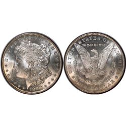 1880 S CH BU Morgan Silver Dollar