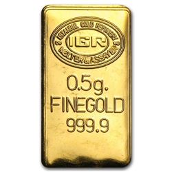 .5 gram Pure Gold Ingot -