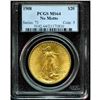 1908 MS 64 No Motto PCGS $ 20 Saint Gauden's