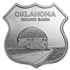 Image 1 : 1 oz Silver Route 66  OKLAHOMA BARN