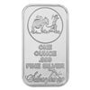 Image 1 : 5 oz. Prospector Design Silver Bar - Pure .999