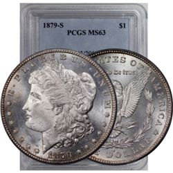 1879 s MS 63 PCGS Morgan Silver Dollar