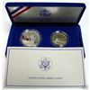 Image 1 : 1987 2 Coin SOL Proof Set - in OMB