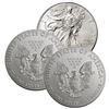 Image 1 : (3) Random Date BU Grade Silver Eagles