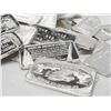 Image 1 : 10 pcs. Random Type 1 oz Silver Bar Lot .999
