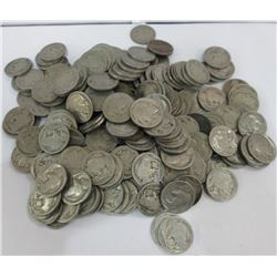 100 pcs NO DATE Buffalo Nickels -