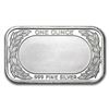 Image 2 : 1 oz. USA Flag Design Silver Bar
