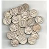 Image 1 : 25 pcs. Mercury Dimes - 90% Silver Lot