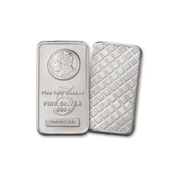 5 oz. Morgan Design Silver Bar