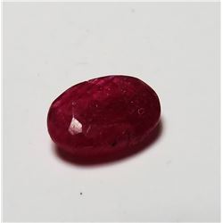3.5 ct. Natural Red Ruby Gemstone
