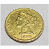 Image 1 : 1893 $5 Gold Liberty Half Eagle Coin