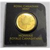 Image 1 : 1 Gram Gold Canadian Maple Leaf on Mini assay card