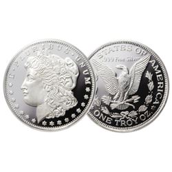 1 oz. Silver Morgan Design - .999 Pure