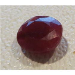 3 ct. Natural Red Ruby Gemstone