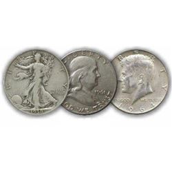 Starter Set $1.50 Face Value 90% Silver Halves