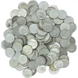 (50) Kennedy Half Dollars -90% Silver 1964