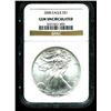 Image 1 : 2008 GEM UNC NGC Slab Silver Eagle