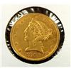 Image 1 : 1902 S $5  Gold Liberty